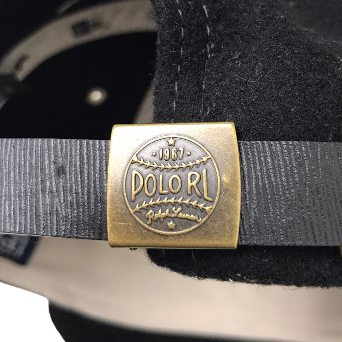 New Era×RALPH LAUREN×new york yankees ウールロゴキャップヤンキース 古着・中古-7枚目のアイテム画像