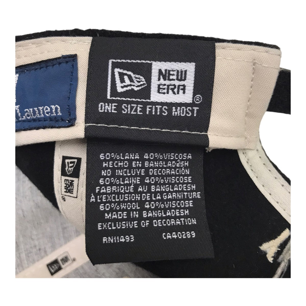 New Era×RALPH LAUREN×new york yankees ウールロゴキャップヤンキース 古着・中古-9枚目のアイテム画像