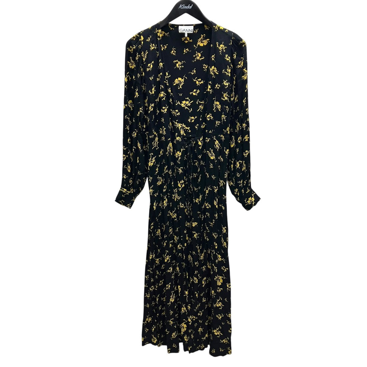 Ganni 花柄ワンピース 古着・中古-1枚目のアイテム画像