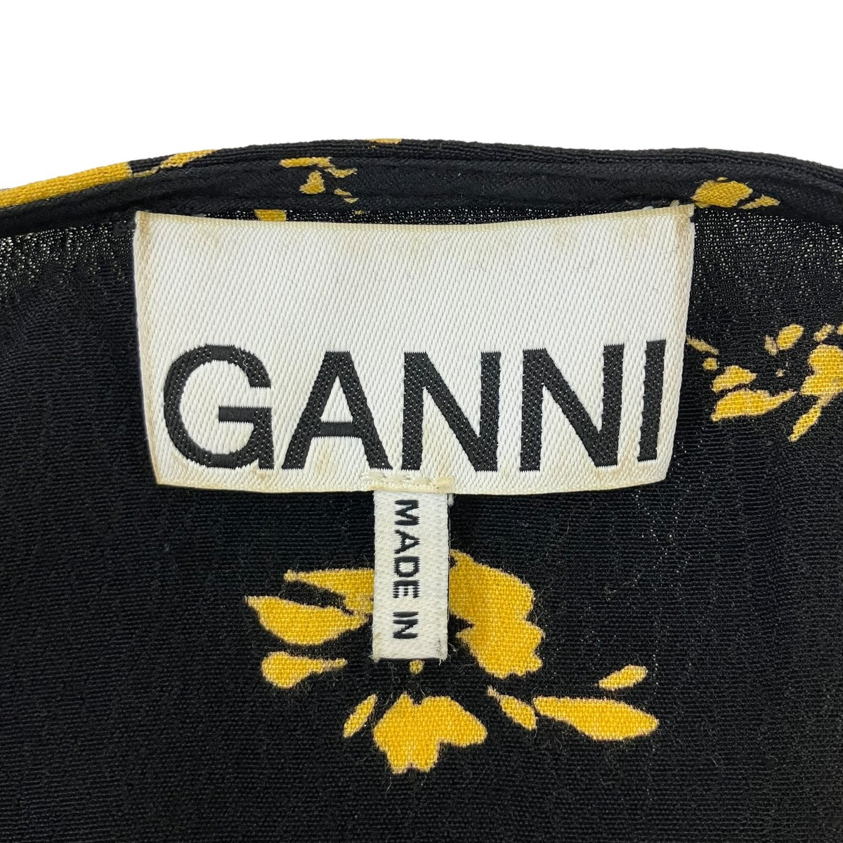 Ganni 花柄ワンピース 古着・中古-6枚目のアイテム画像