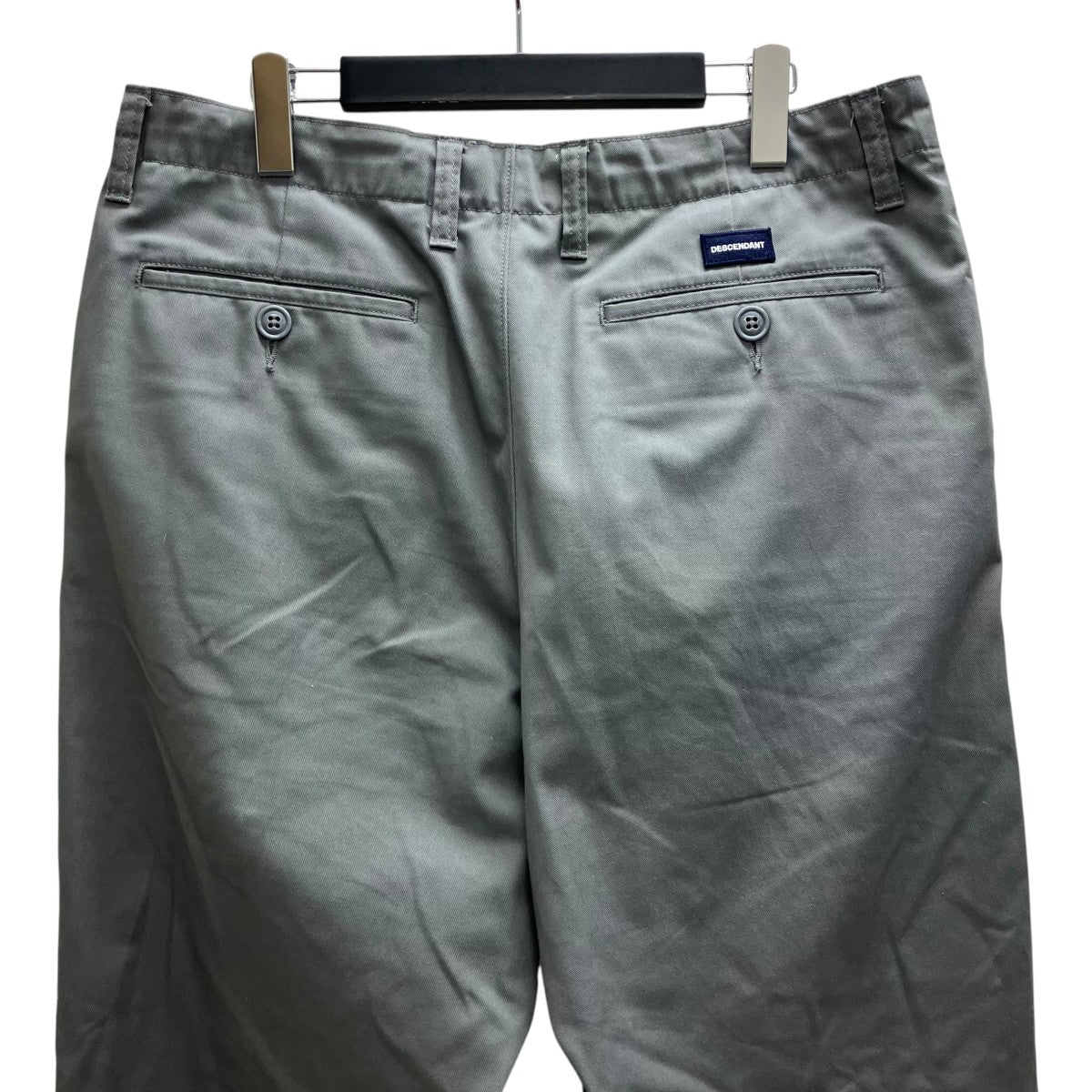 DESCENDANT DC-6 TC TWILL TROUSERS チノパンツ 古着・中古-4枚目のアイテム画像