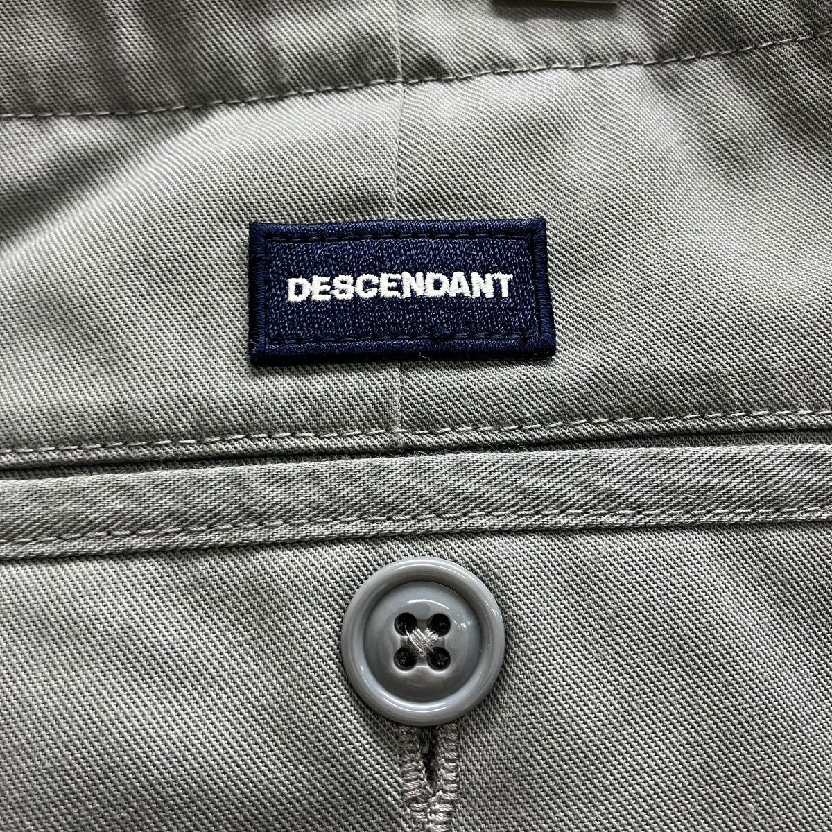 DESCENDANT DC-6 TC TWILL TROUSERS チノパンツ 古着・中古-7枚目のアイテム画像