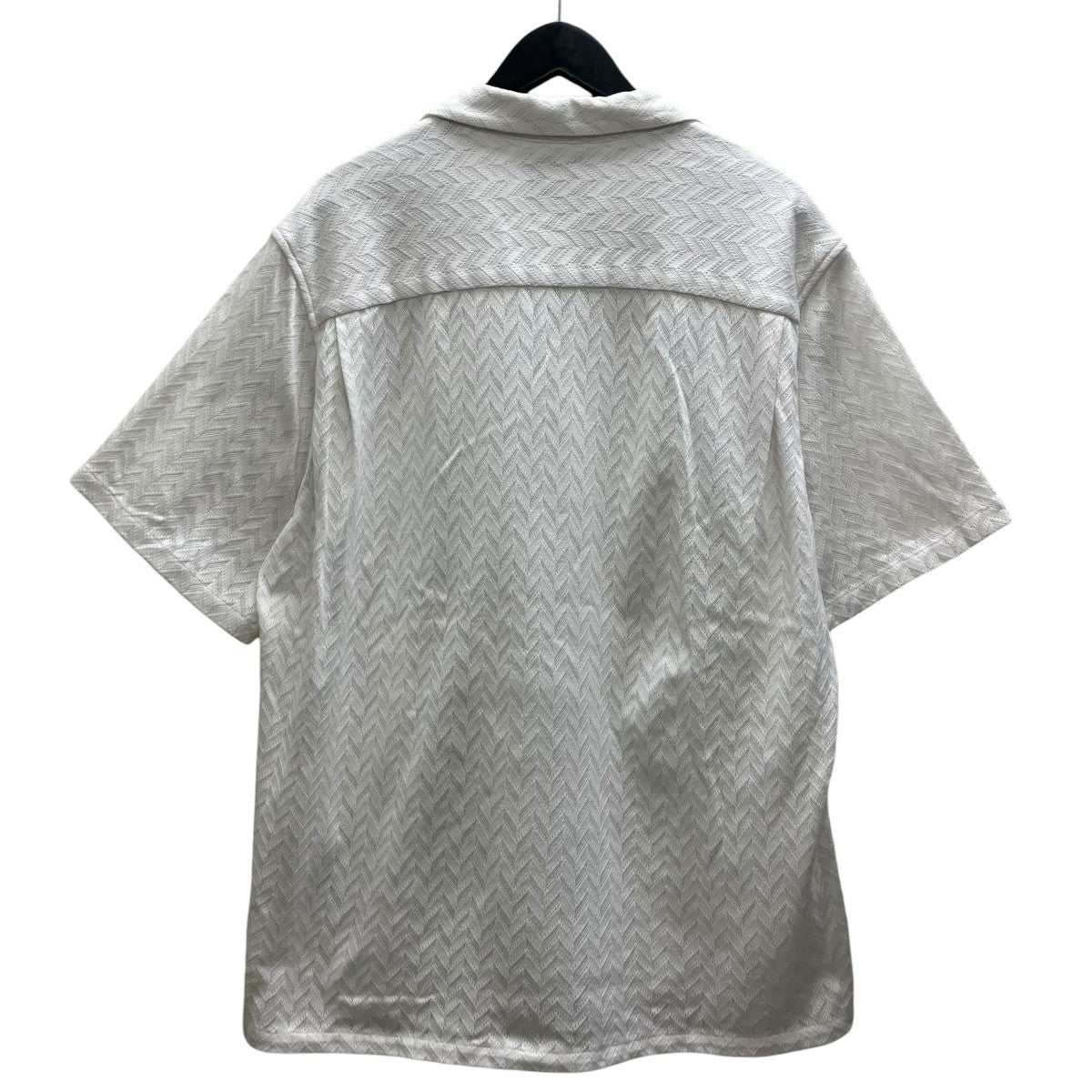 WTAPS 25SSTXT ／ SS ／ CTPL． HERRINGBONE．TEXTILE 半袖シャツ 古着・中古-2枚目のアイテム画像