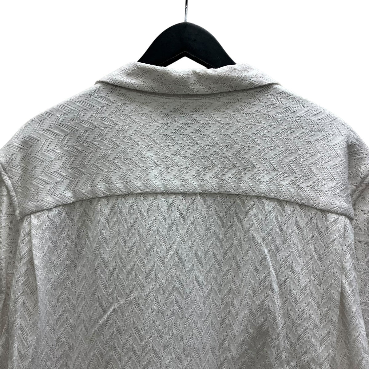 WTAPS 25SSTXT ／ SS ／ CTPL． HERRINGBONE．TEXTILE 半袖シャツ 古着・中古-4枚目のアイテム画像