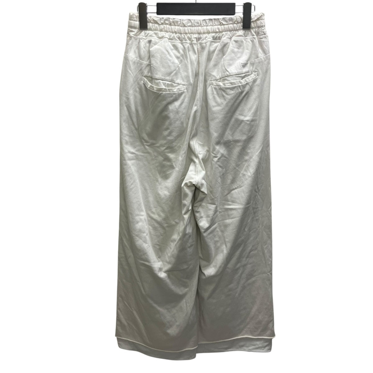 ANCELLM DRAPE WIDE EASY CUT SLACKS ワイドカットスラックス 古着・中古-3枚目のアイテム画像