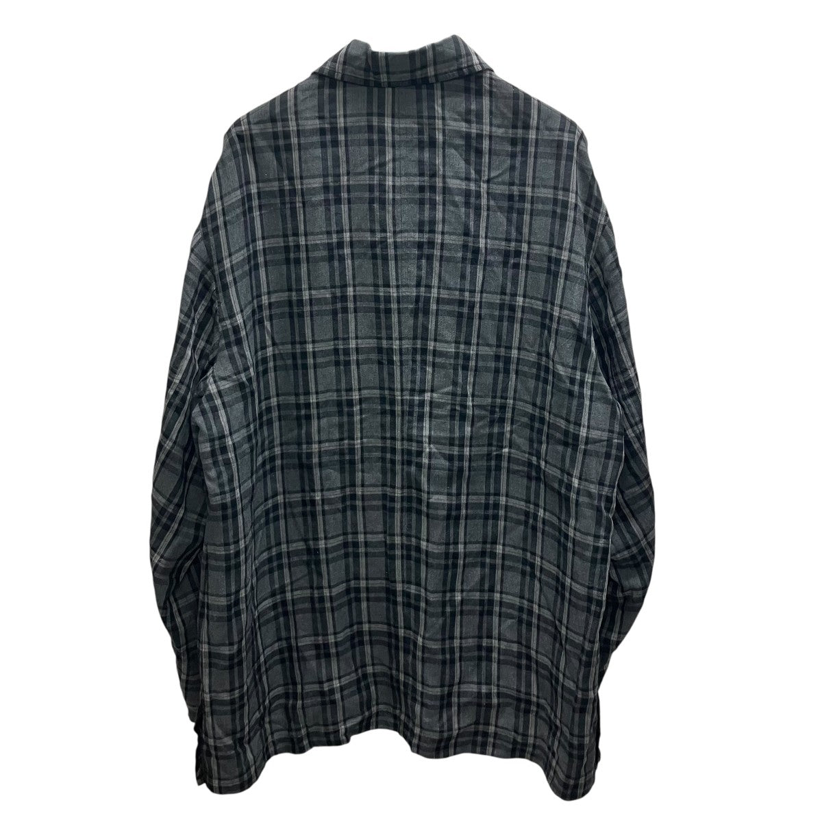 Y’S for men 98SS リバーシブルチェックコート 古着・中古-3枚目のアイテム画像