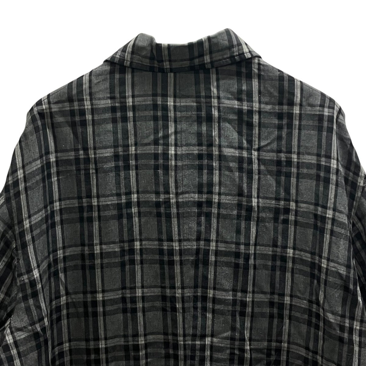 Y’S for men 98SS リバーシブルチェックコート 古着・中古-4枚目のアイテム画像
