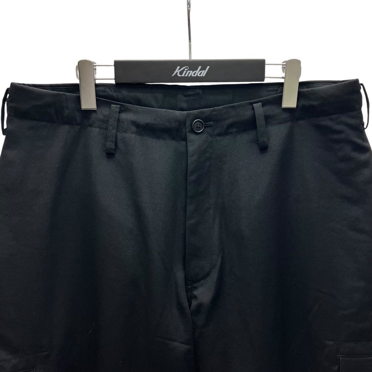 Y’S for men 25SS WOOL GABARDINE FLAP POCKET PANTS フラップポケットパンツ 古着・中古-2枚目のアイテム画像