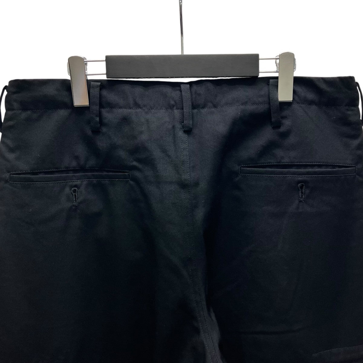 Y’S for men 25SS WOOL GABARDINE FLAP POCKET PANTS フラップポケットパンツ 古着・中古-4枚目のアイテム画像