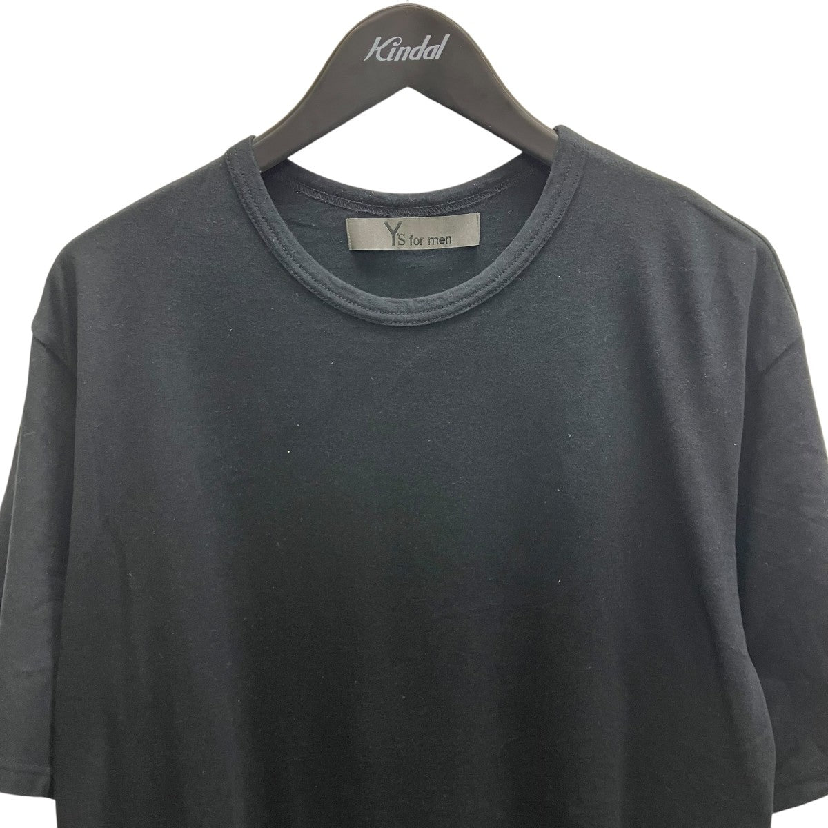 Y’S for men ロゴコットン天竺Tシャツ 古着・中古-2枚目のアイテム画像