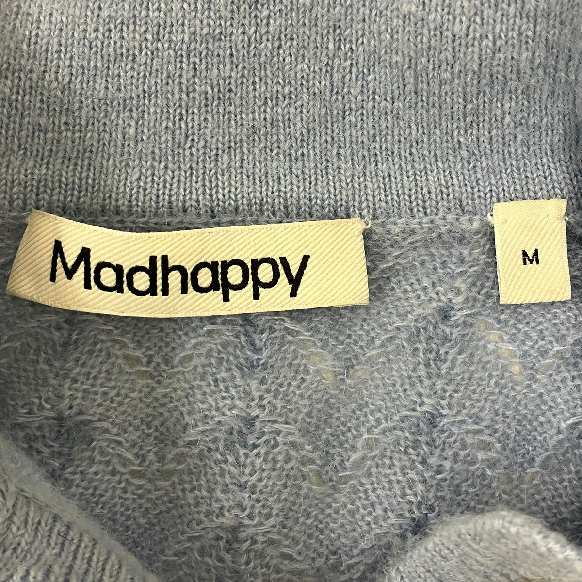 Madhappy Short Sleeve Mohair Sweater 半袖ニット 古着・中古-5枚目のアイテム画像