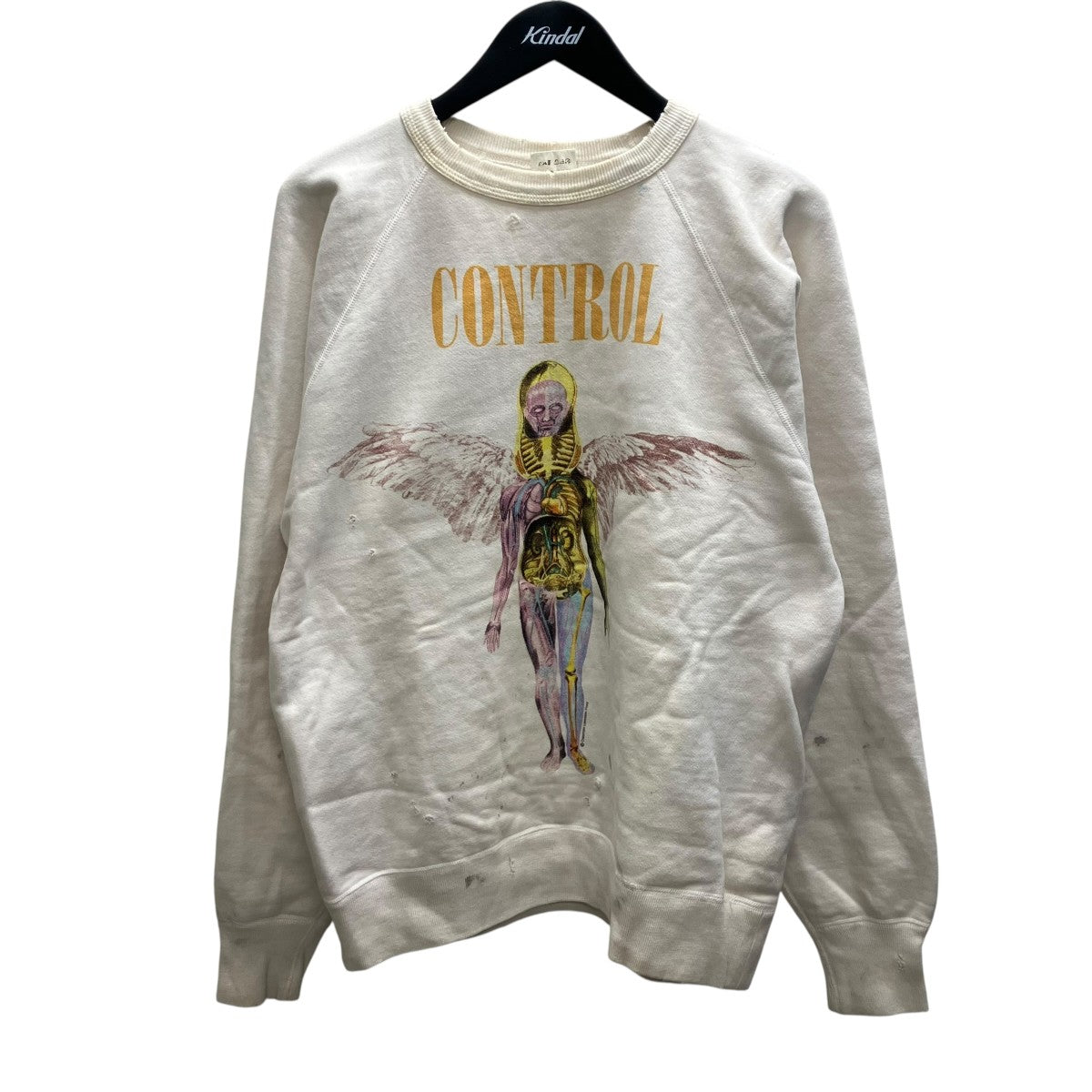SAINT MICHAEL ロゴスウェット 古着・中古-1枚目のアイテム画像