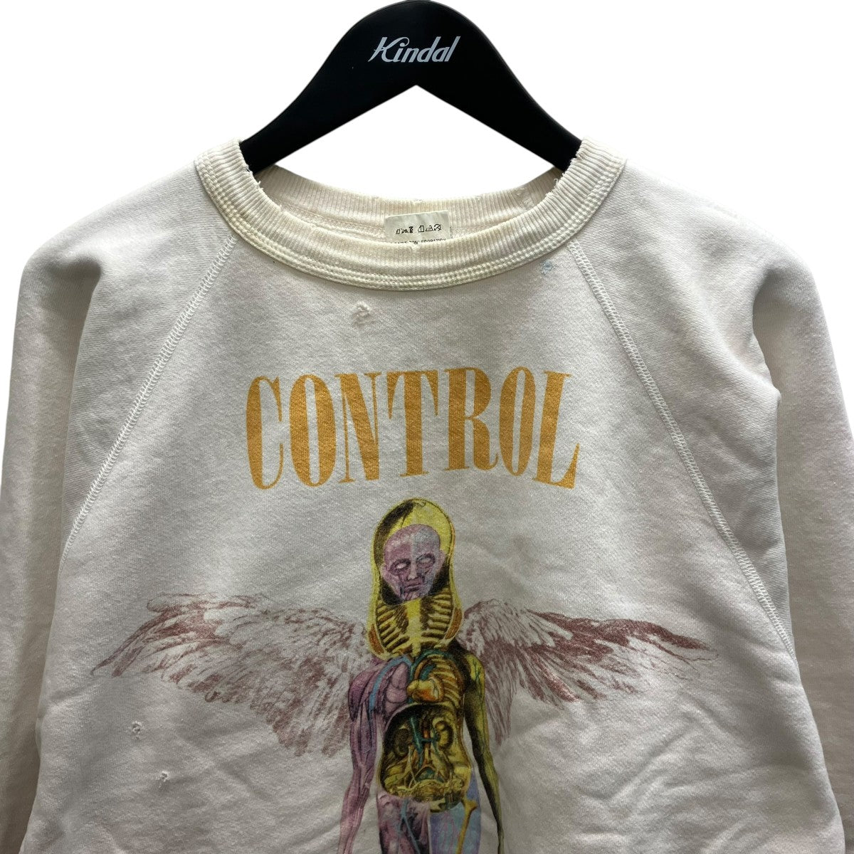 SAINT MICHAEL ロゴスウェット 古着・中古-2枚目のアイテム画像