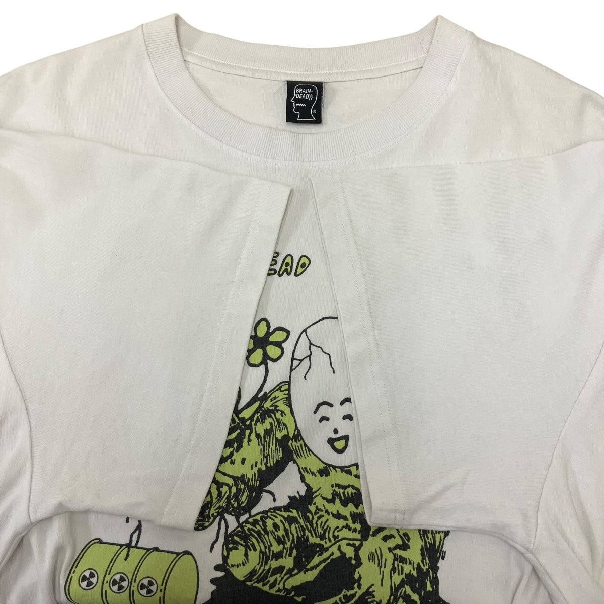 BRAIN DEAD NUCLEAR EVOLUTION T-SHIRTプリントTシャツ 古着・中古-5枚目のアイテム画像