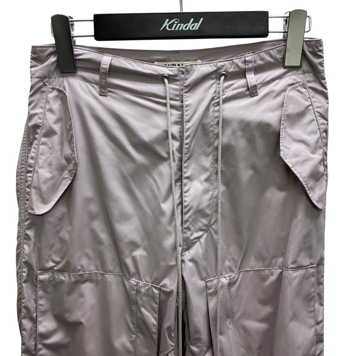 AURALEE 【HIGH COUNT LIGHT NYLON FATIGUE PANT】 ナイロンカーゴパンツ 古着・中古-2枚目のアイテム画像
