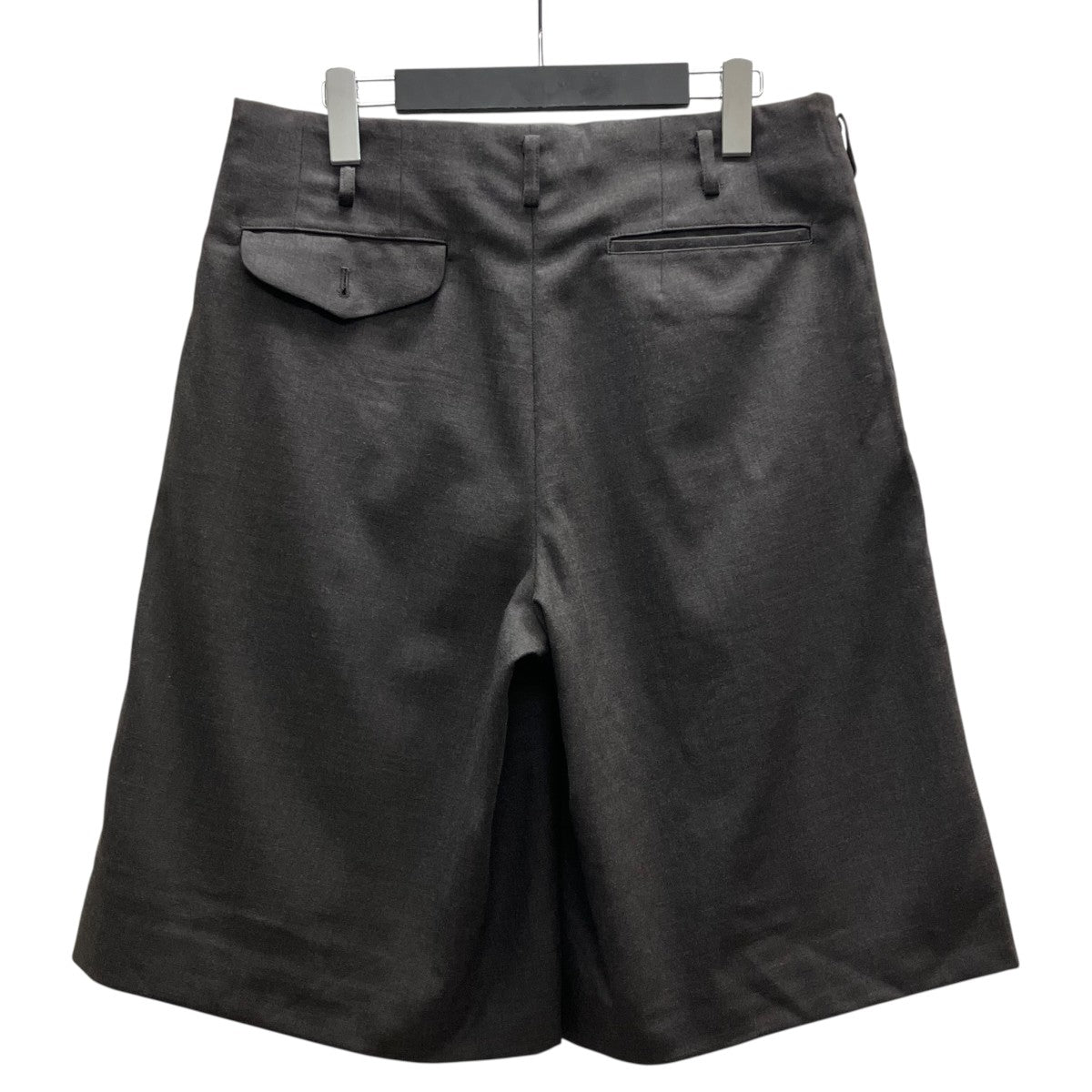 25SS  THE HOPE OF LIGHT Wool Polyester Two-Tuck Wide Shorts ショートパンツ