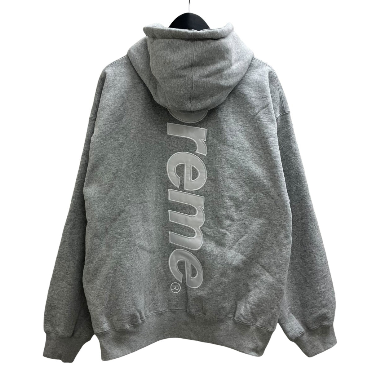 Supreme Satin Applique Hooded Sweatshirt 古着・中古-2枚目のアイテム画像