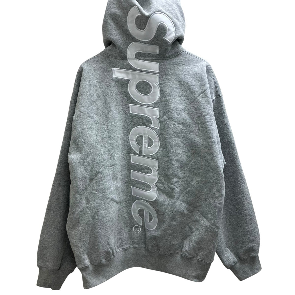 Supreme Satin Applique Hooded Sweatshirt 古着・中古-5枚目のアイテム画像