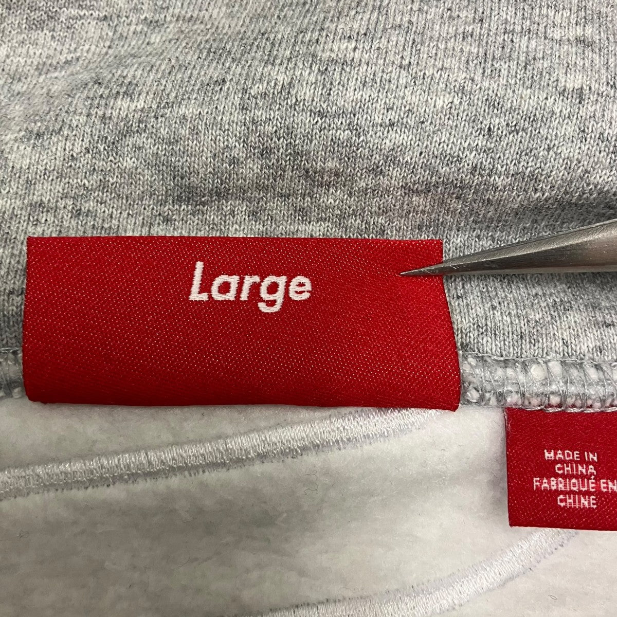 Supreme Satin Applique Hooded Sweatshirt 古着・中古-7枚目のアイテム画像