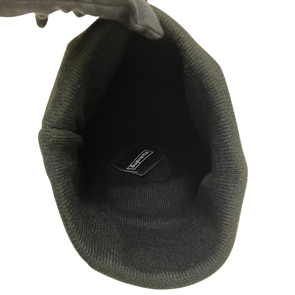 Supreme New Era Box Logo Beanieニットキャップ 古着・中古-3枚目のアイテム画像