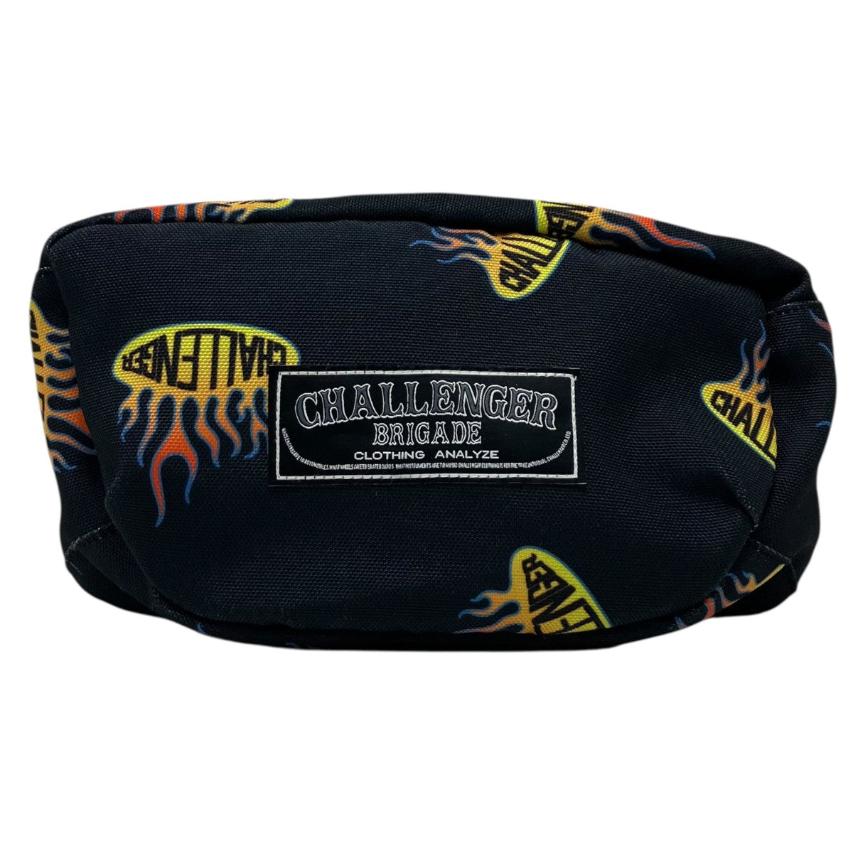 challenger チャレンジャー FIREBALL WAIST BAG CHALLENGER / FIREBALL WAIST BAG -Black-