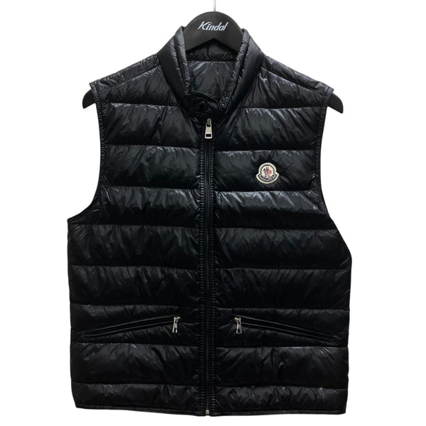 15515✨MONCLER GUI ダウンベスト ナイロン ブラック MONCLER(モンクレール) GUI GILETダウンベスト ブラック サイズ 0