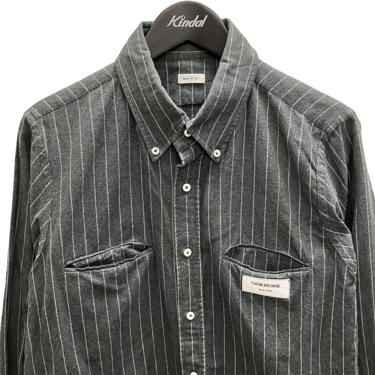 Thom Browne ストライプシャツ 古着・中古-2枚目のアイテム画像