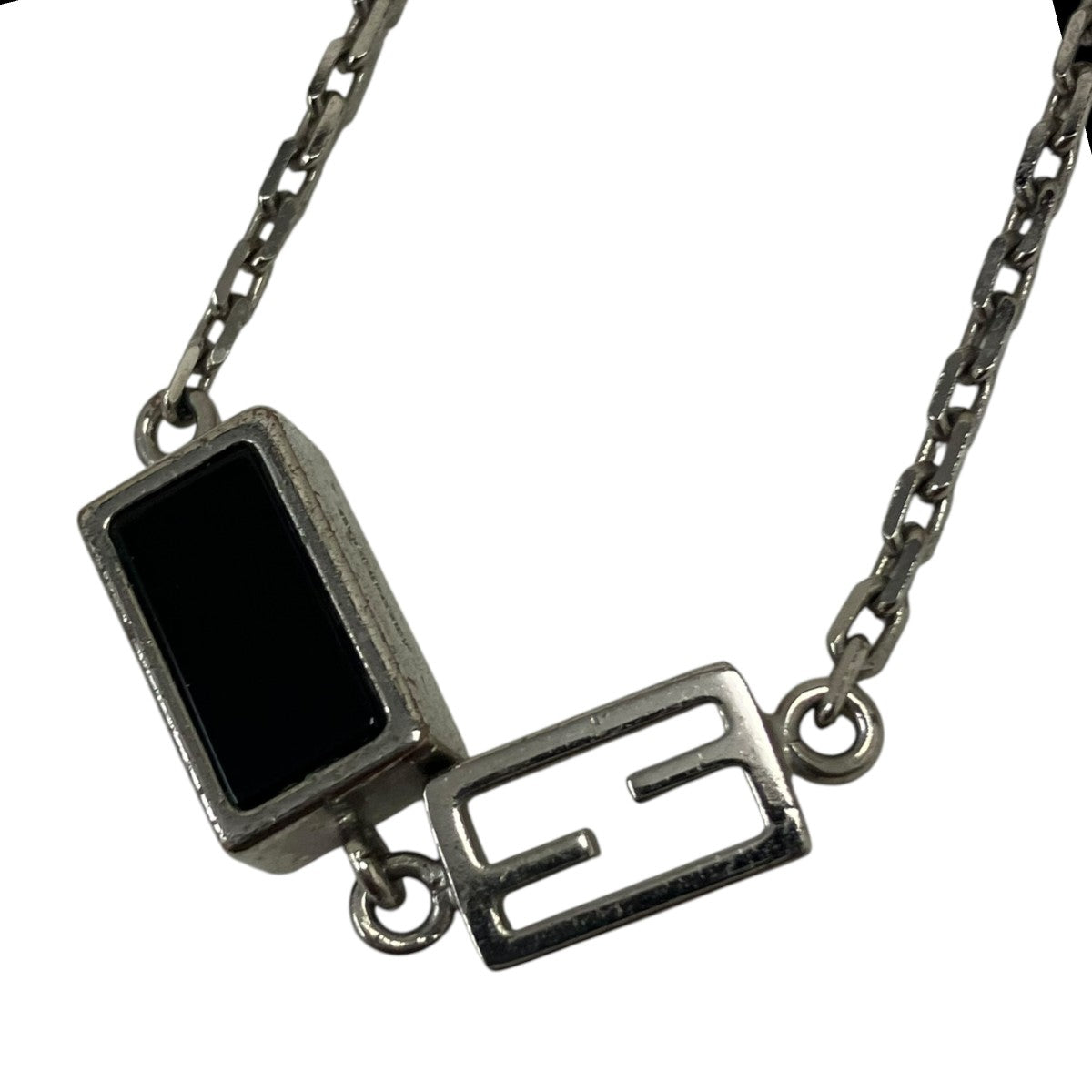 FENDI シルバーネックレス 古着・中古-2枚目のアイテム画像