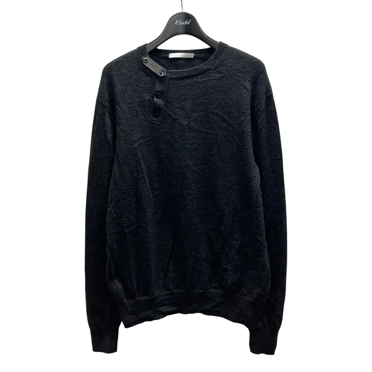 WOOL CREW-NECK KNIT PULLOVER ウールニット