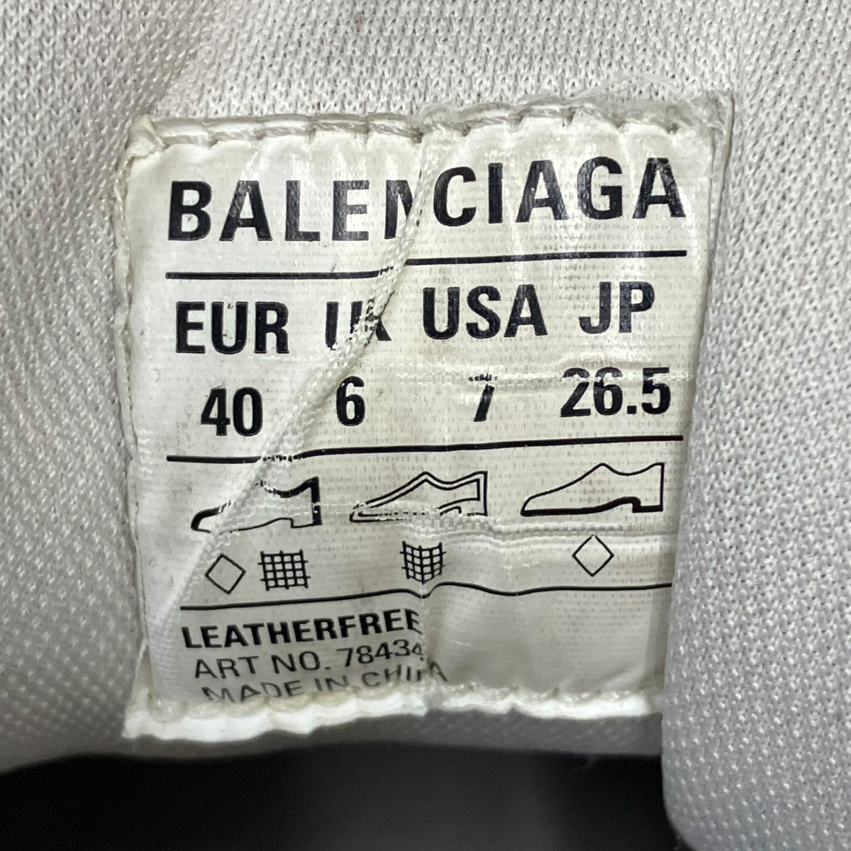 BALENCIAGA ローカットスニーカー 古着・中古-10枚目のアイテム画像