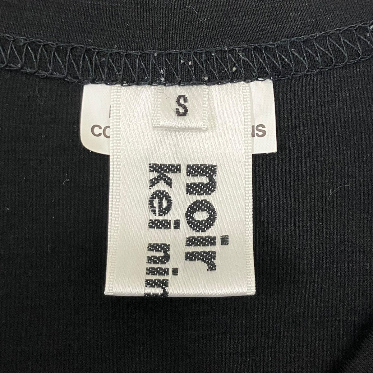 noir kei ninomiya(ノワールケイニノミヤ) 半袖Tシャツ 3B-T009