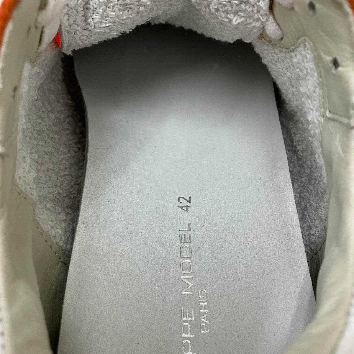 PHILIPPE MODEL×1piu1uguale3 ローカットスニーカー 古着・中古-9枚目のアイテム画像