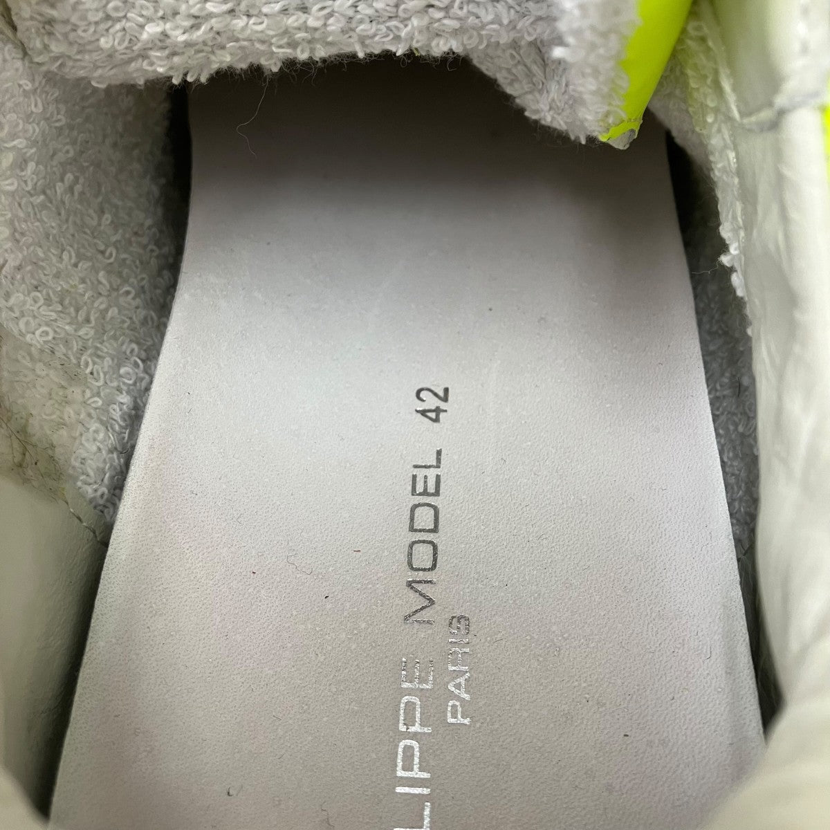 PHILIPPE MODEL×1piu1uguale3 ローカットスニーカー 古着・中古-8枚目のアイテム画像