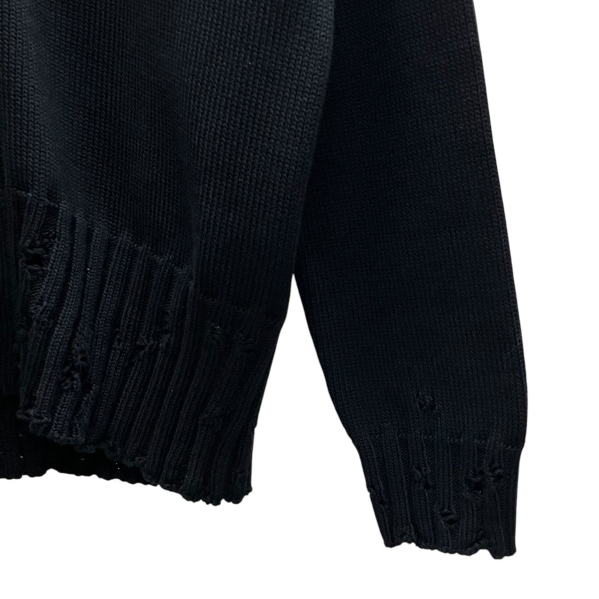 MARNI 25AW コットンニットダメージカーディガン 古着・中古-5枚目のアイテム画像