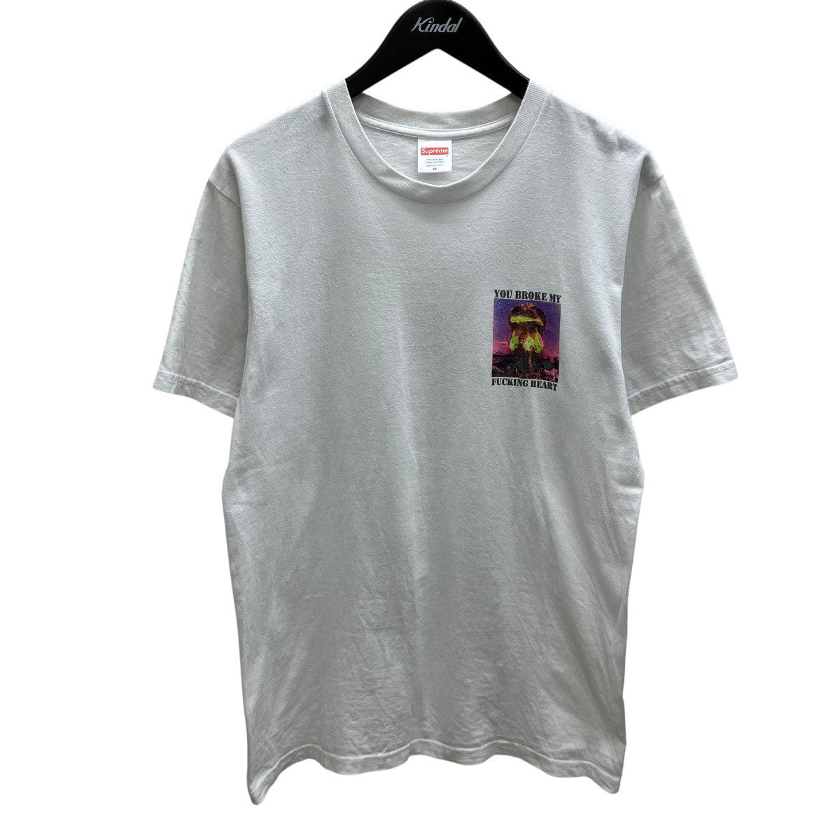 Supreme Heart TeeプリントTシャツ 古着・中古-1枚目のアイテム画像