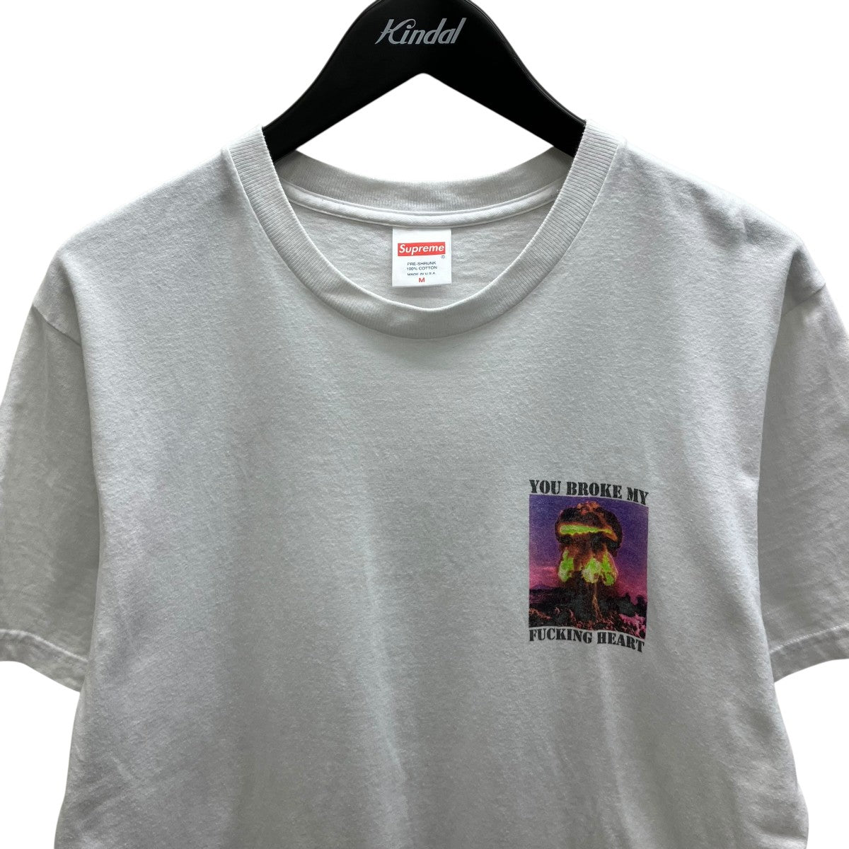 Supreme Heart TeeプリントTシャツ 古着・中古-2枚目のアイテム画像