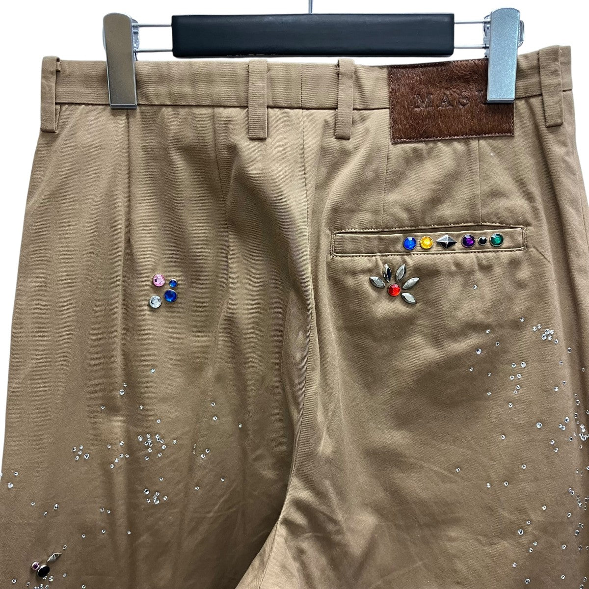MASU GALAXY STRAIGHT TROUSERS ビジューストレートパンツ 古着・中古-4枚目のアイテム画像