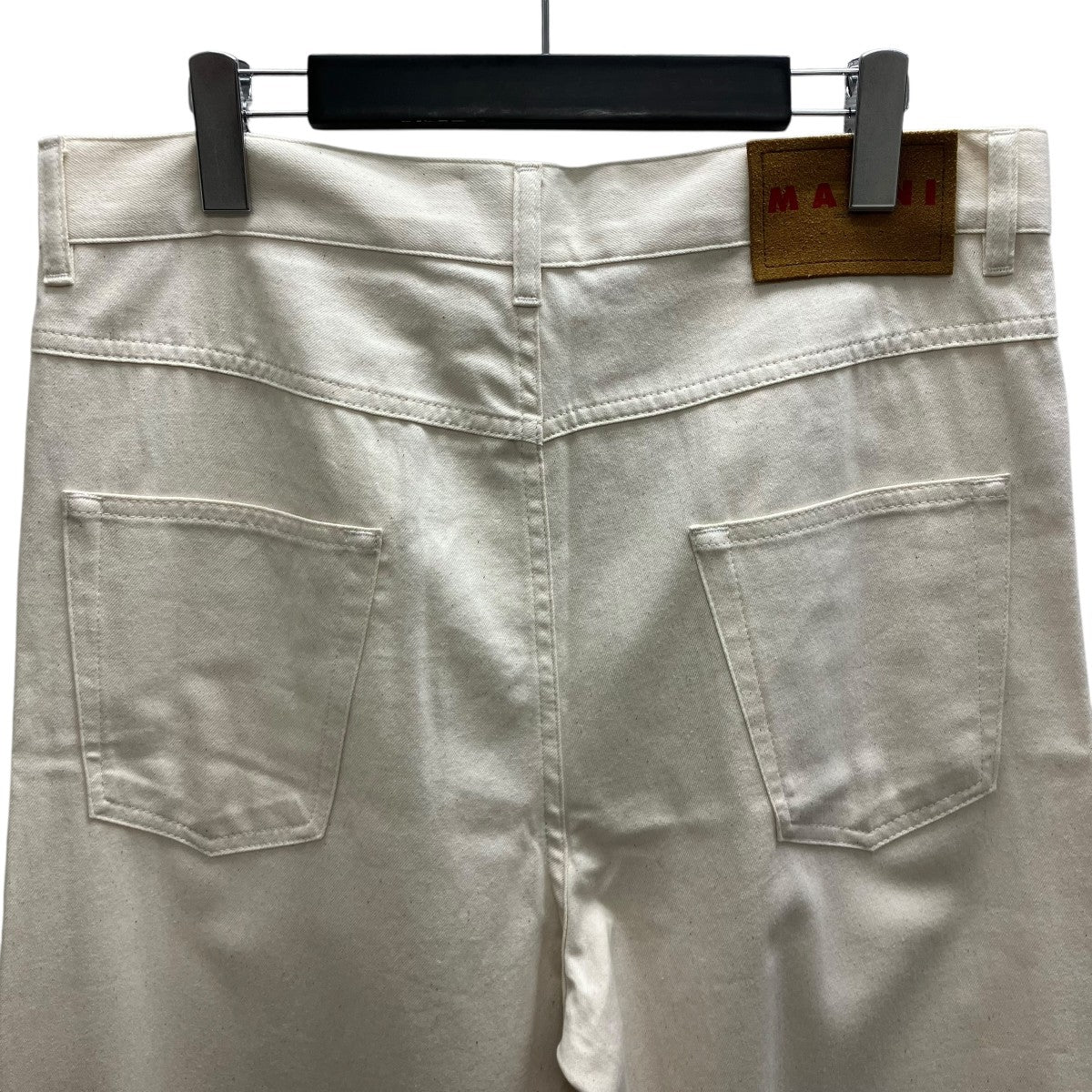 MARNI ストレートコットンパンツ 古着・中古-4枚目のアイテム画像