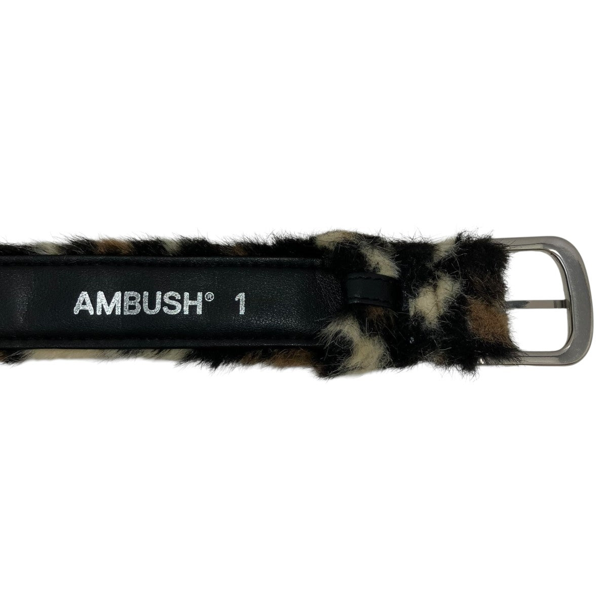 26SSFAKE FUR BELTフェイクファーベルト