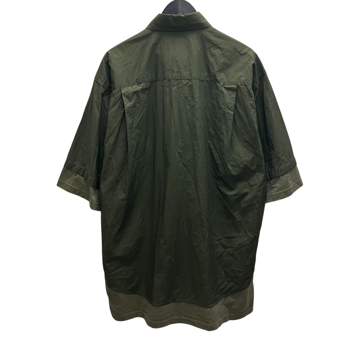 BALENCIAGA 22AW半袖レイヤードシャツ 古着・中古-3枚目のアイテム画像