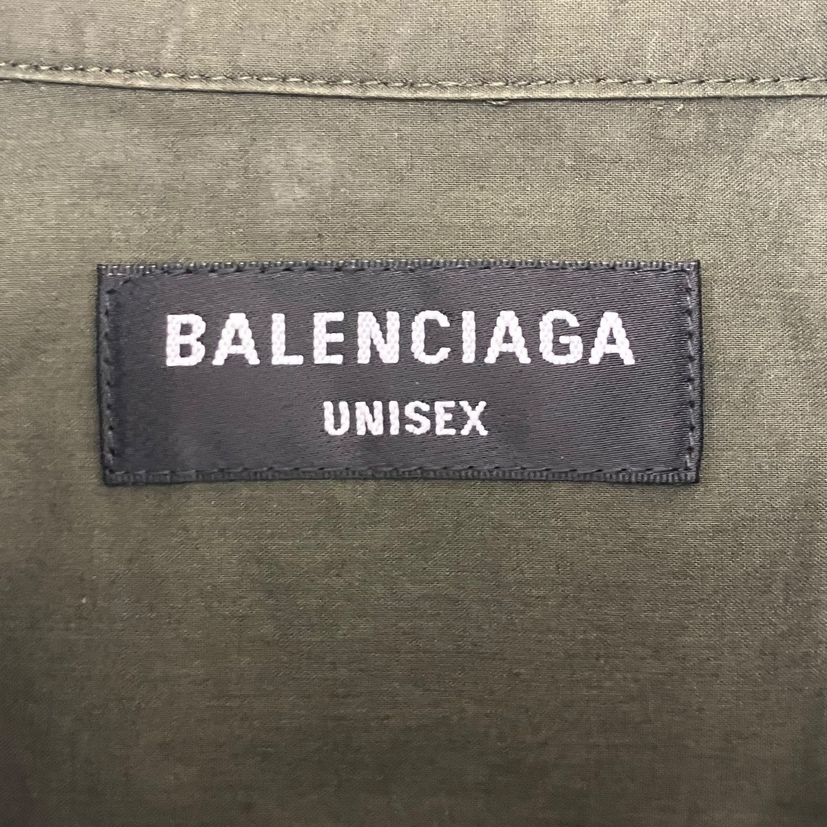 BALENCIAGA 22AW半袖レイヤードシャツ 古着・中古-6枚目のアイテム画像