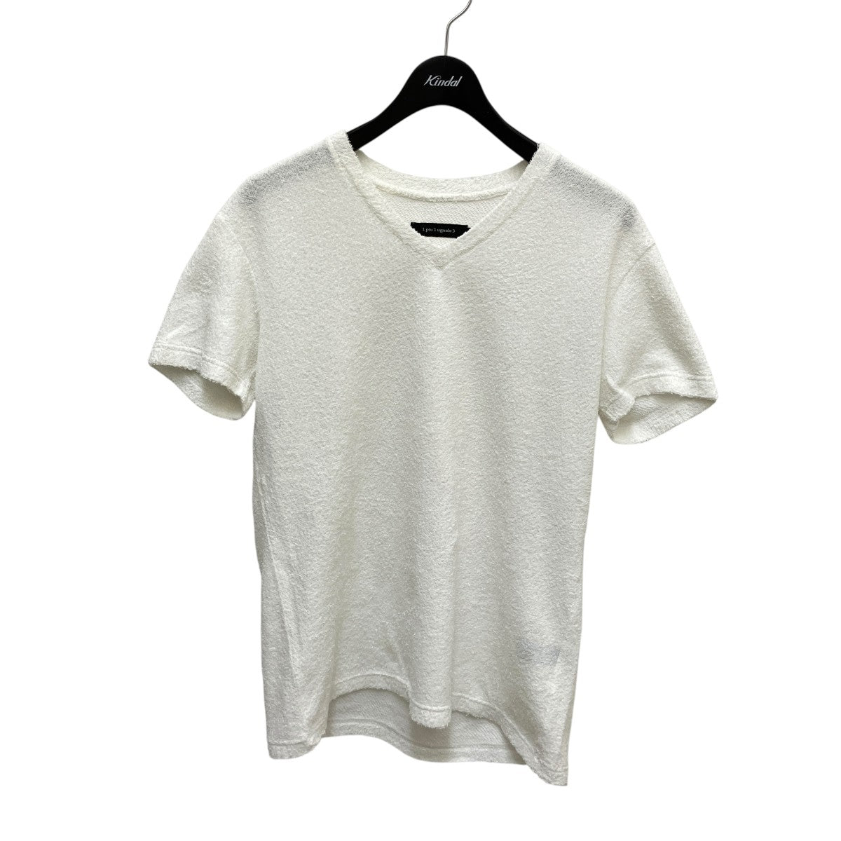 Vネックパイル地TシャツMRT118