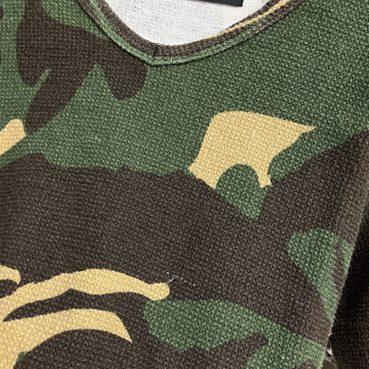 Tシャツ＆ショートパンツカモフラージュ柄セットアップCTN192
