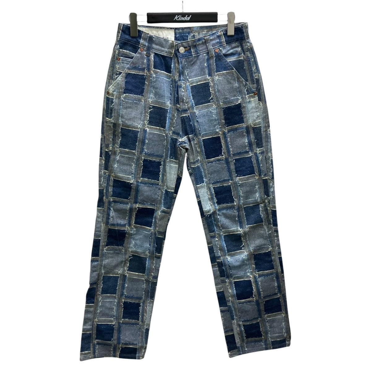 ANDERSSON BELL RODE PATCHWORK PRINT DENIM PANTSデニムパンツ 古着・中古-1枚目のアイテム画像