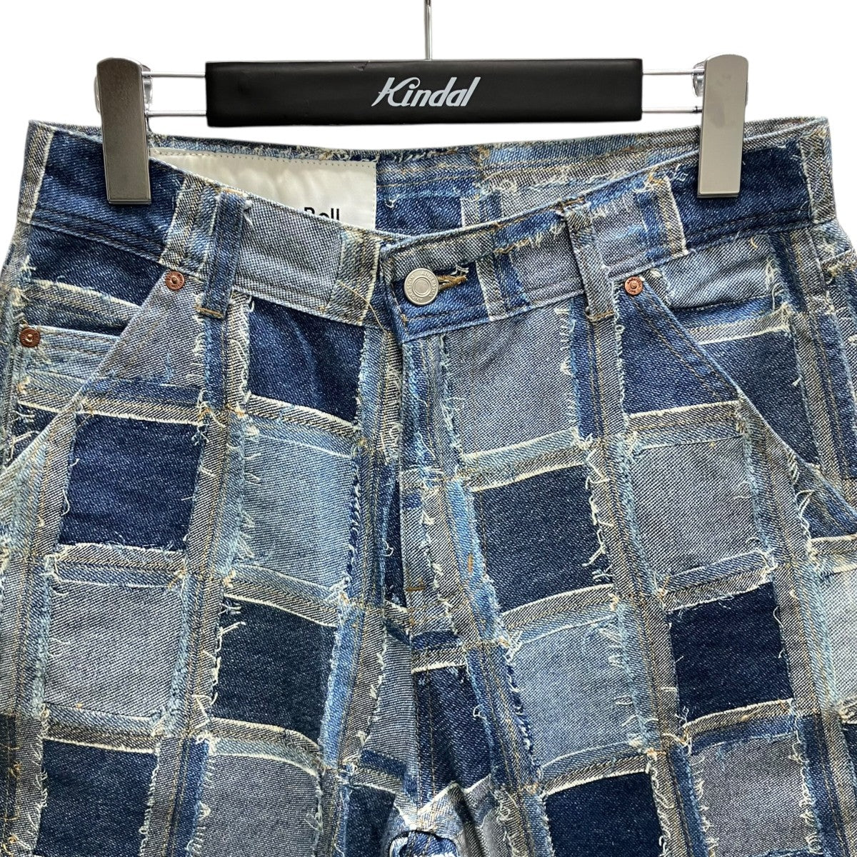 ANDERSSON BELL RODE PATCHWORK PRINT DENIM PANTSデニムパンツ 古着・中古-2枚目のアイテム画像