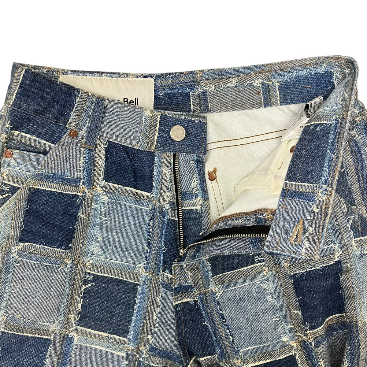 ANDERSSON BELL RODE PATCHWORK PRINT DENIM PANTSデニムパンツ 古着・中古-5枚目のアイテム画像