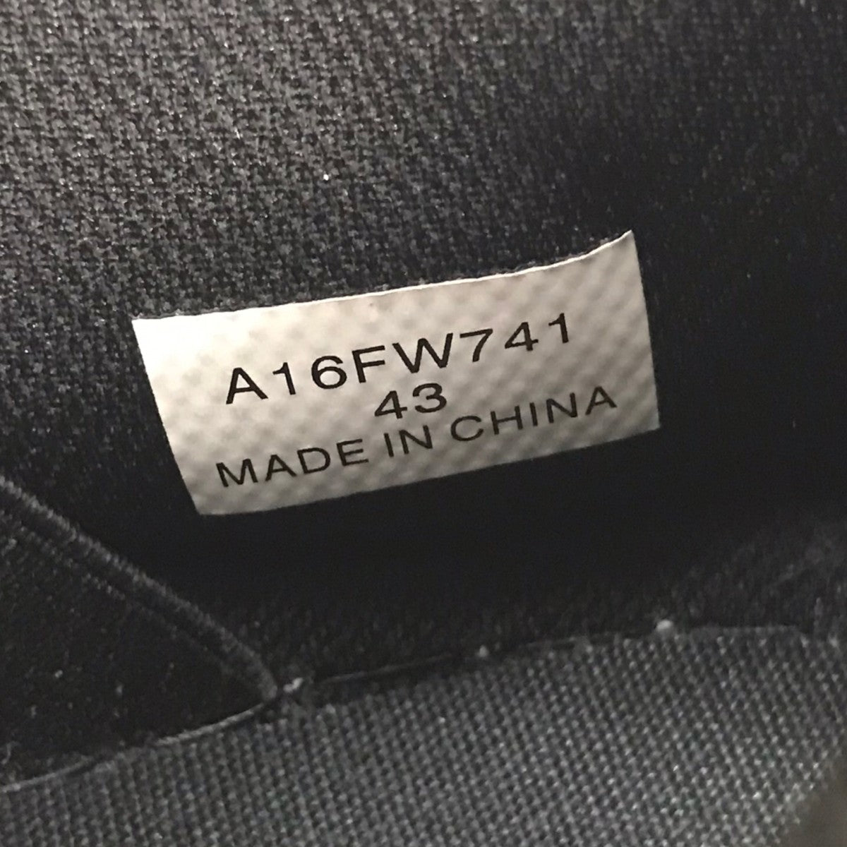 Maison MIHARA YASUHIRO BLAKEY OG Sole Brushed Suede Low-top Sneaker ローカットスニーカー 古着・中古-6枚目のアイテム画像
