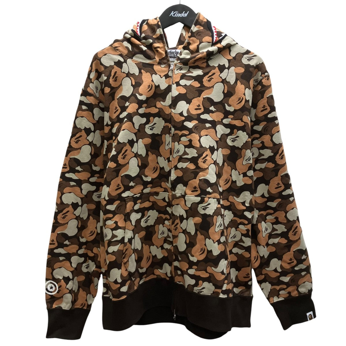 THINK 1ST ANNIV SHARK FULL ZIP HOODIE シャークカモジップパーカー