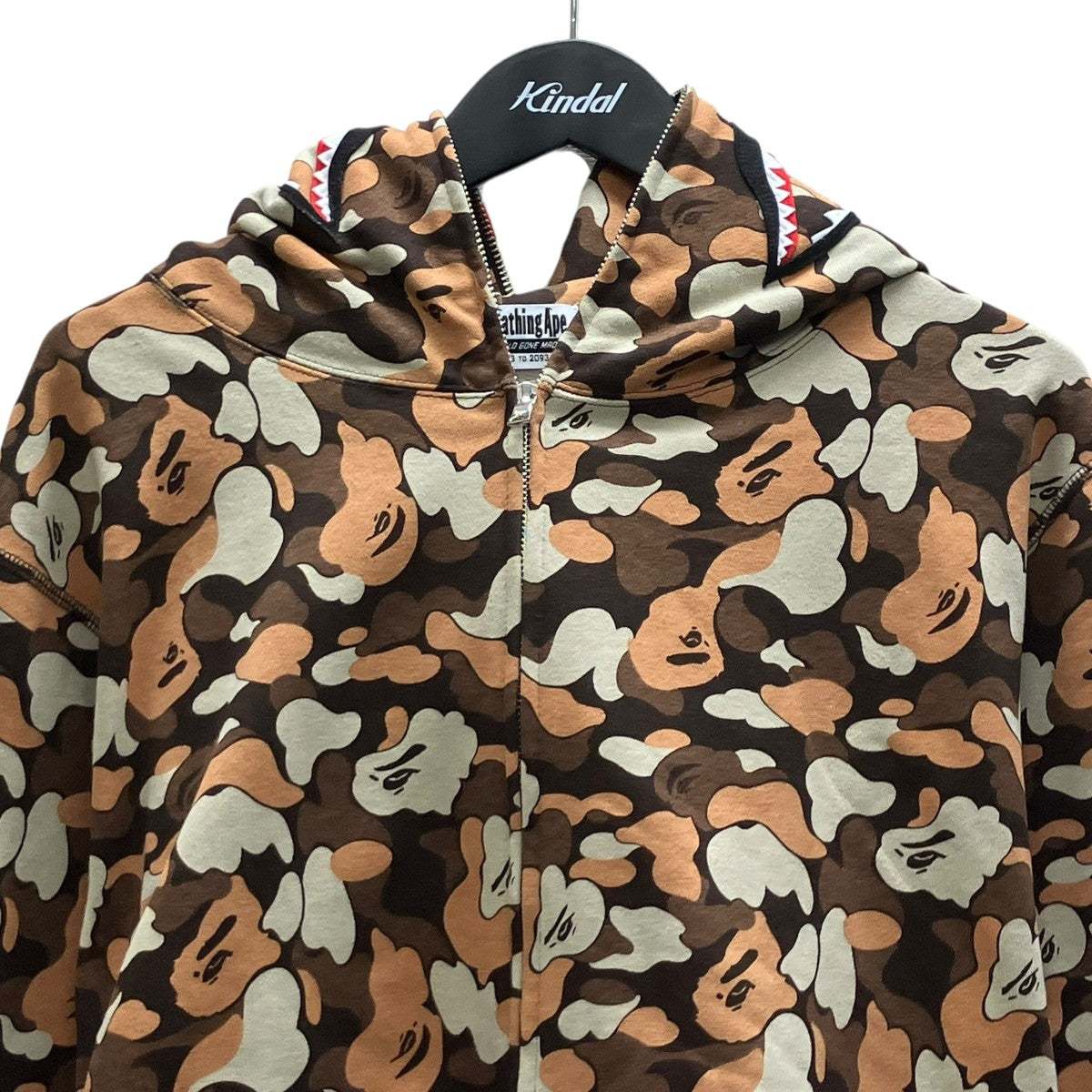 THINK 1ST ANNIV SHARK FULL ZIP HOODIE シャークカモジップパーカー