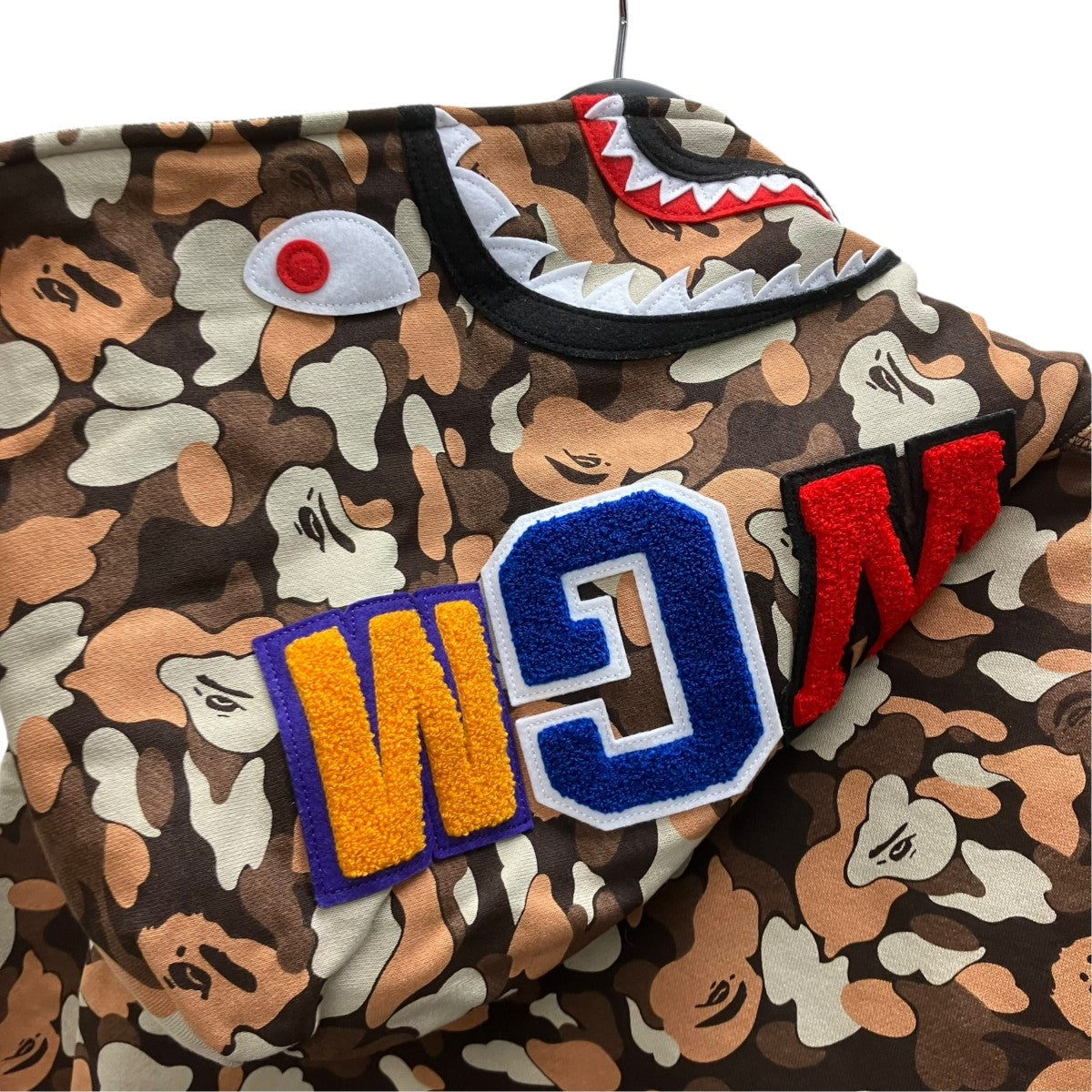 THINK 1ST ANNIV SHARK FULL ZIP HOODIE シャークカモジップパーカー